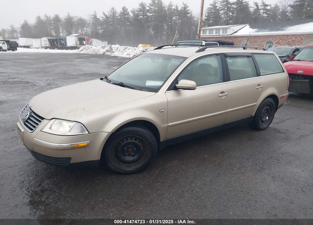 2003 VOLKSWAGEN PASSAT GL VIN: WVWND63B03E221793
