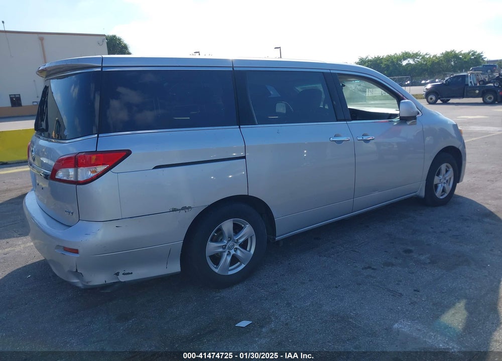2011 NISSAN QUEST SV VIN: JN8AE2KP2B9008003