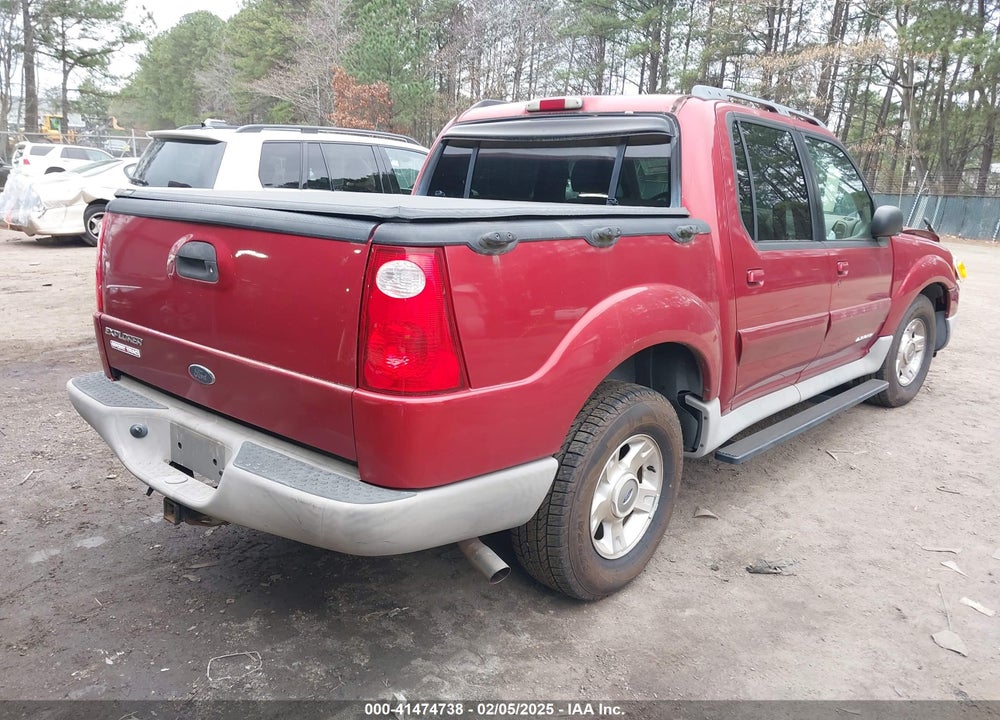 2002 FORD EXPLORER SPORT TRAC VIN: 1FMZU77E62UD71550
