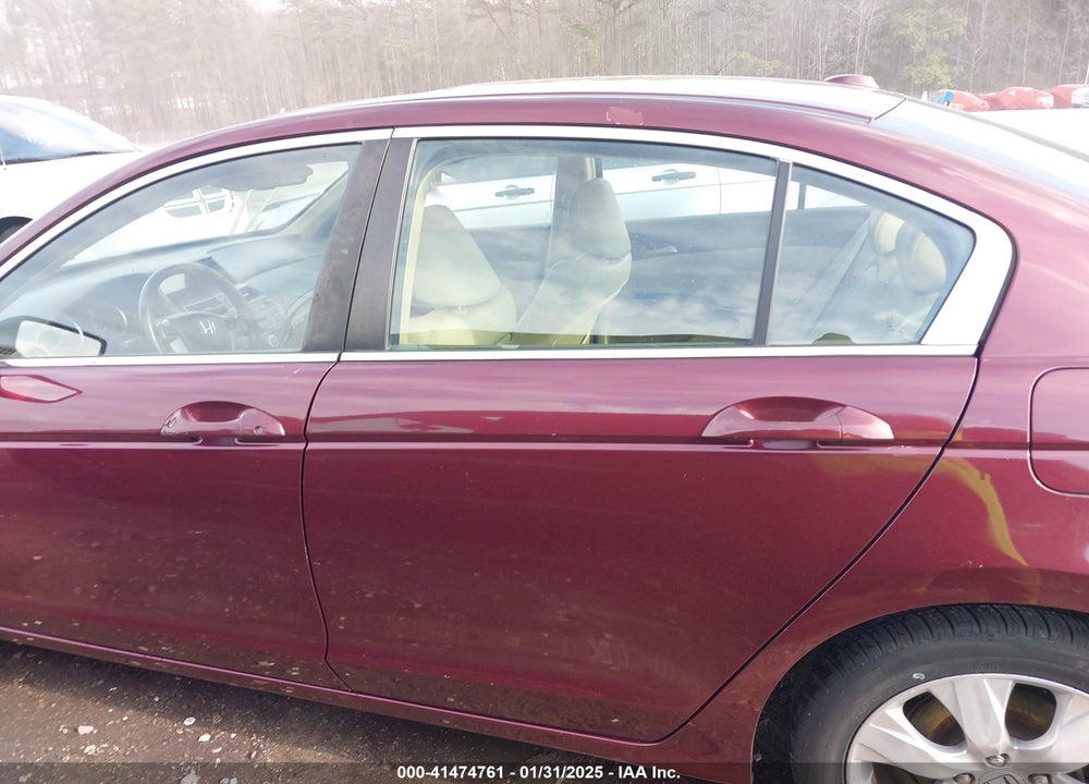 2008 HONDA ACCORD VIN: 1HGCP26888A126051