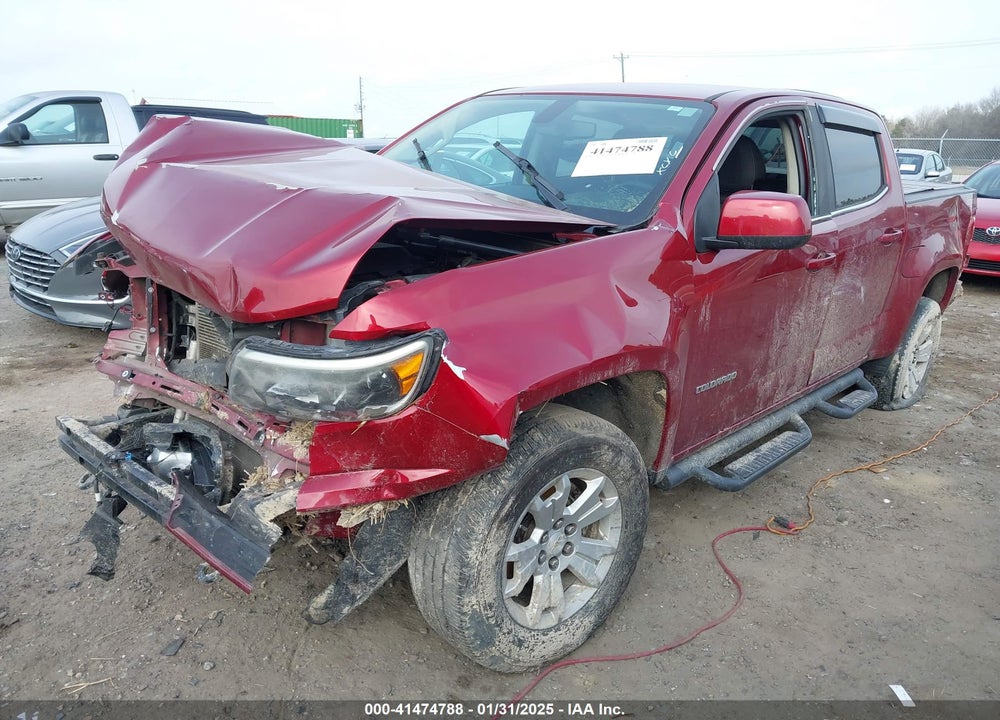 2017 CHEVROLET COLORADO VIN: 1GCGTCEN4H1196851