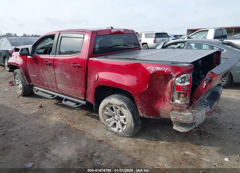 2017 CHEVROLET COLORADO VIN: 1GCGTCEN4H1196851