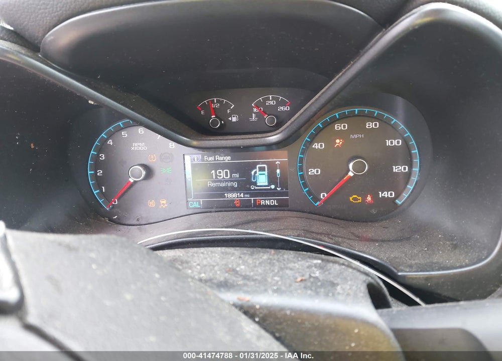 2017 CHEVROLET COLORADO VIN: 1GCGTCEN4H1196851