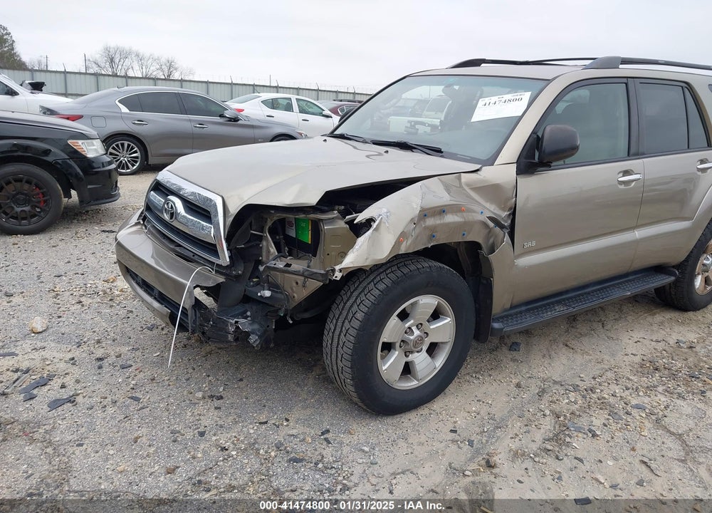 2007 TOYOTA 4RUNNER SR5 V6 VIN: JTEZU14R978079136