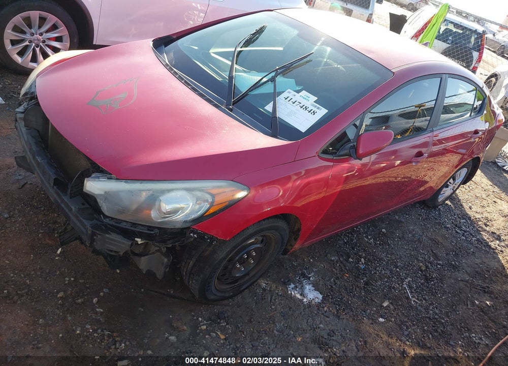 2016 KIA FORTE VIN: KNAFK4A64G5569698