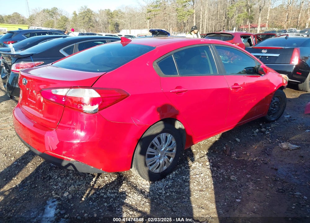 2016 KIA FORTE VIN: KNAFK4A64G5569698