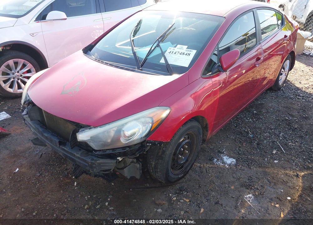 2016 KIA FORTE VIN: KNAFK4A64G5569698