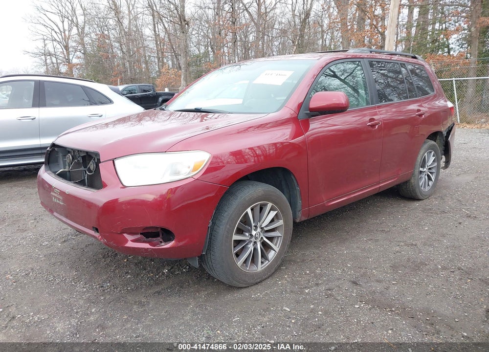 2010 TOYOTA HIGHLANDER BASE V6 VIN: 5TDBK3EHXAS024744