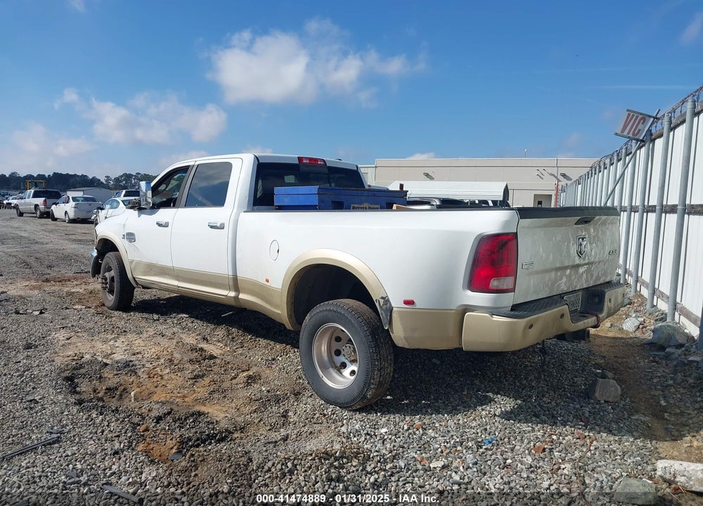 2011 RAM 3500 LAIE LONGHORN EDITION VIN: 3D73Y4CL6BG637708