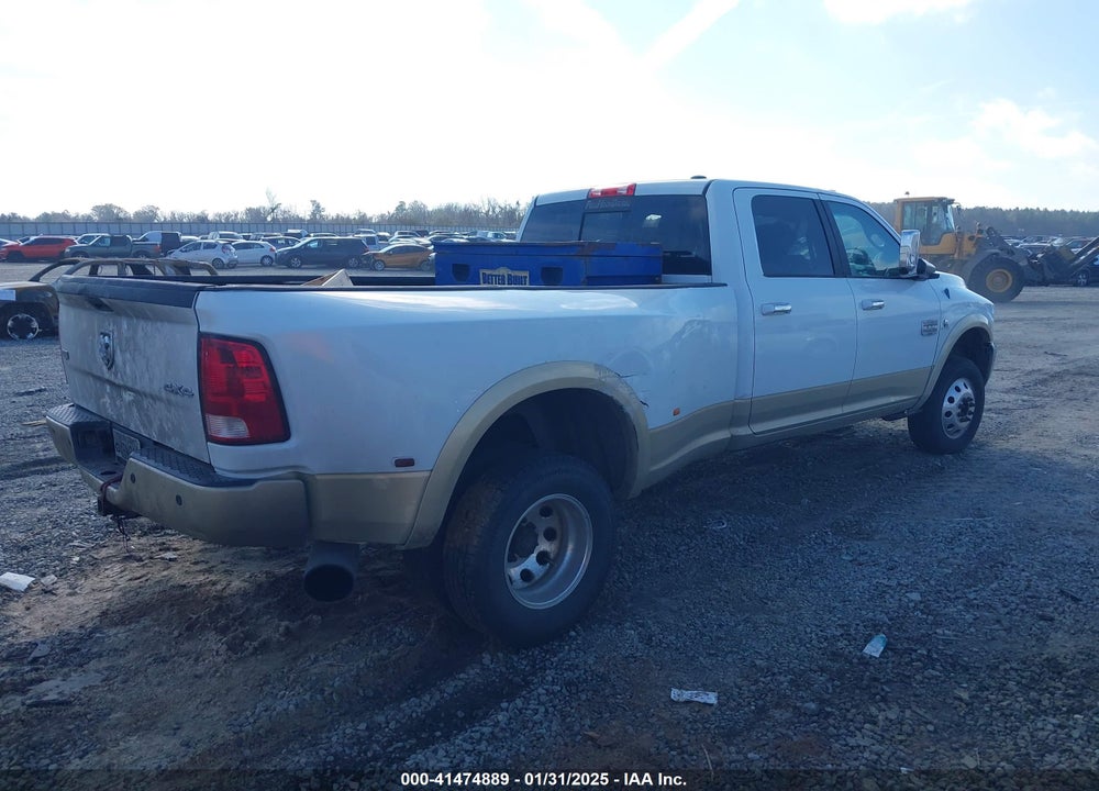 2011 RAM 3500 LAIE LONGHORN EDITION VIN: 3D73Y4CL6BG637708