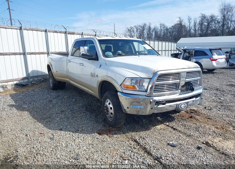 2011 RAM 3500 LAIE LONGHORN EDITION VIN: 3D73Y4CL6BG637708