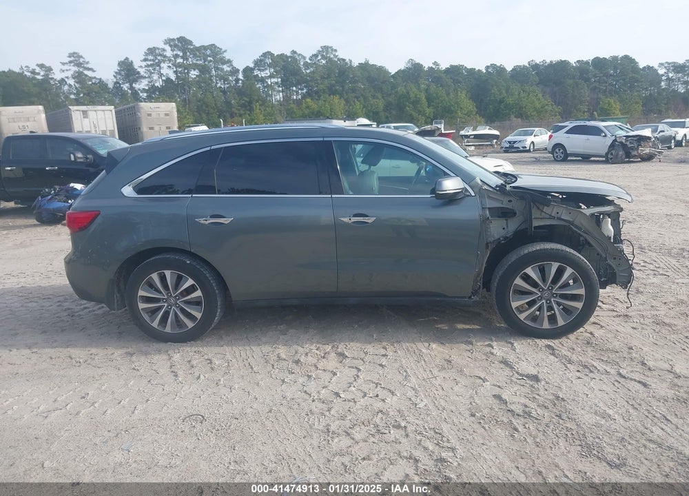 2014 ACURA MDX VIN: 5FRYD4H40EB032623