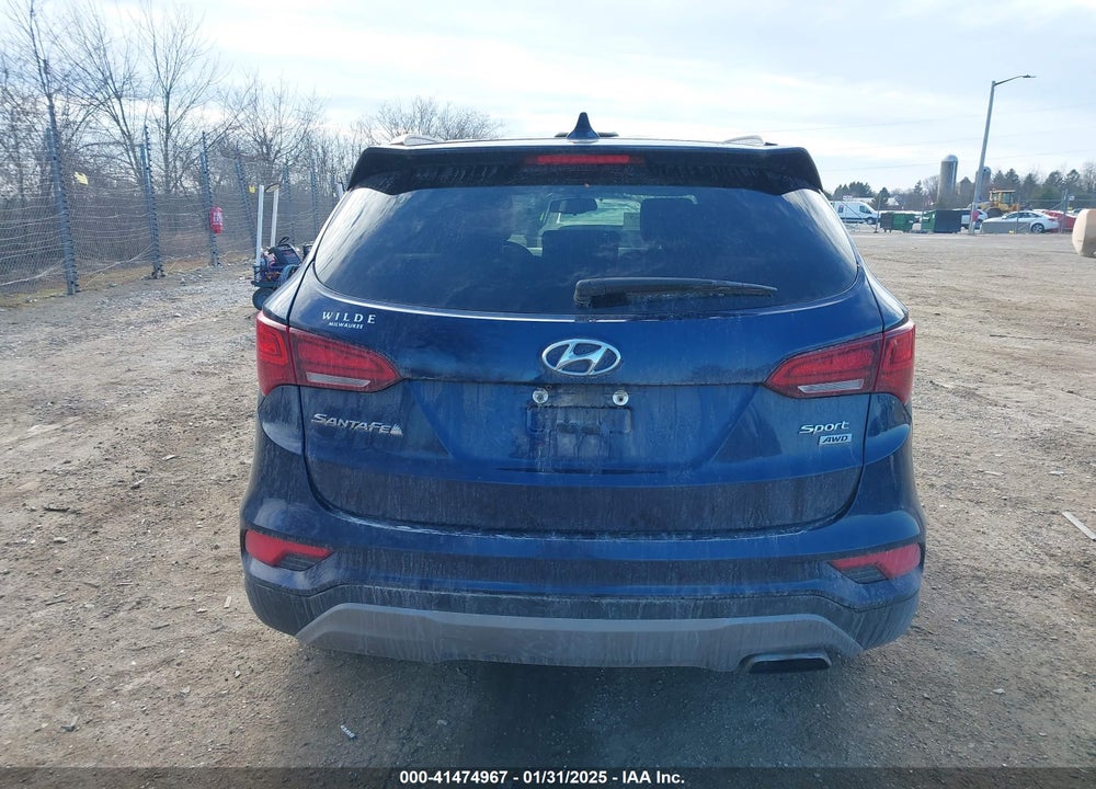 2018 HYUNDAI SANTA FE SPORT 2.4L VIN: 5XYZUDLBXJG524199