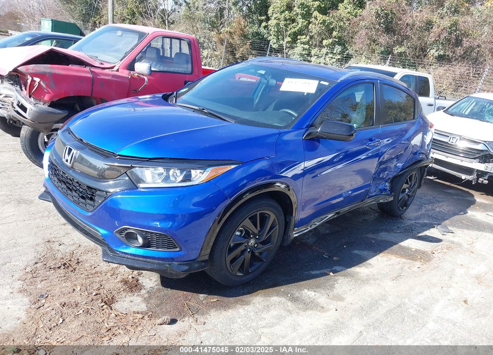 2022 HONDA HR-V AWD SPORT VIN: 3CZRU6H19NM723520