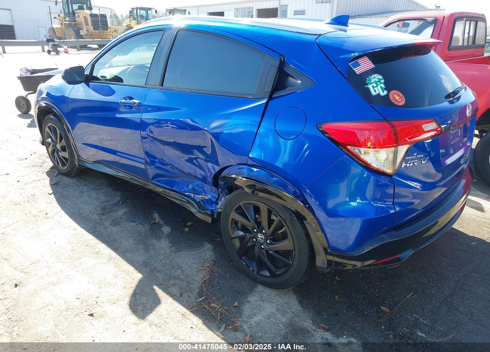 2022 HONDA HR-V AWD SPORT VIN: 3CZRU6H19NM723520
