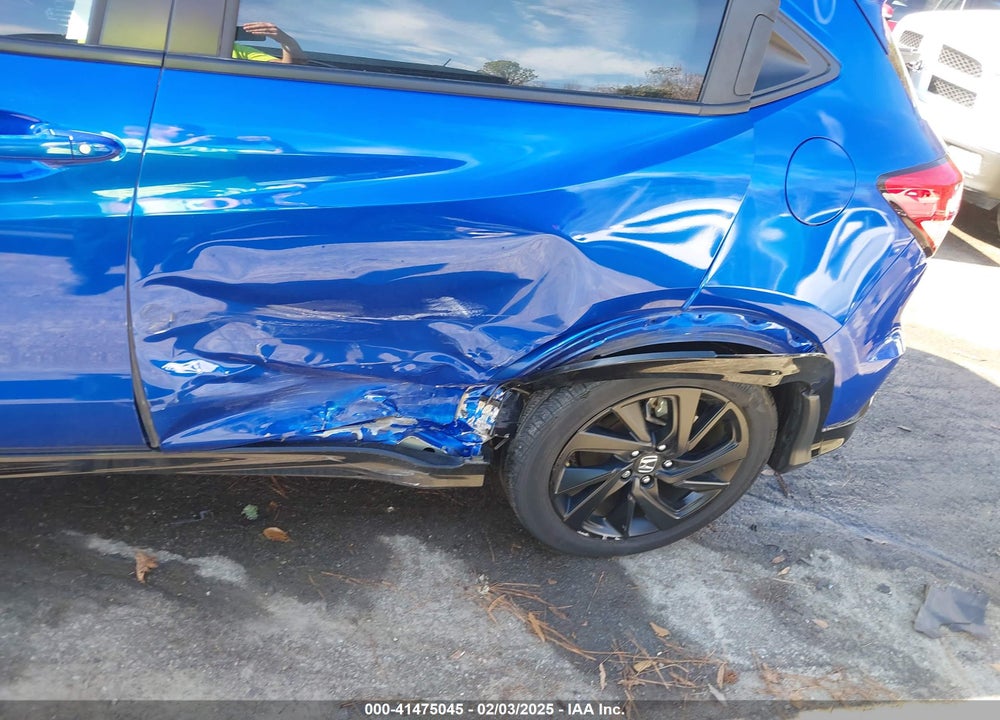 2022 HONDA HR-V AWD SPORT VIN: 3CZRU6H19NM723520