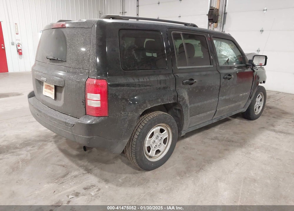 2017 JEEP PATRIOT SPORT FWD VIN: 1C4NJPBB0HD203579