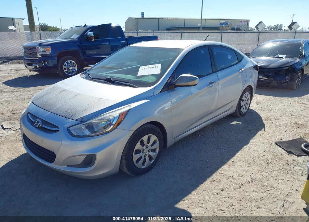 2016 HYUNDAI ACCENT VIN: KMHCT4AE2GU149983