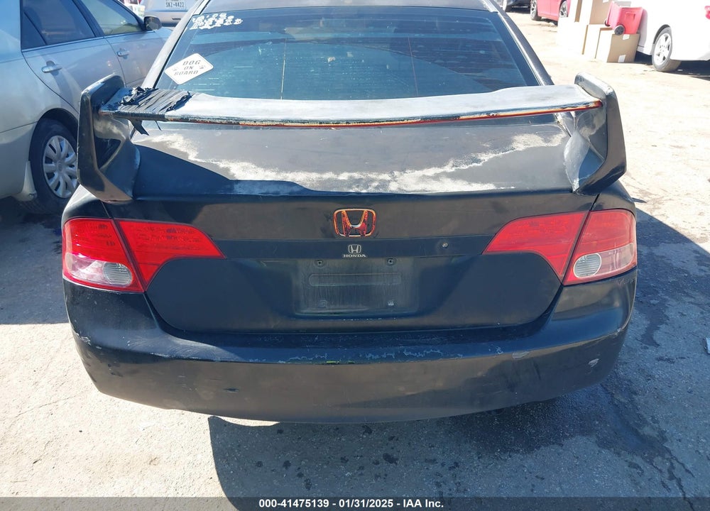 2008 HONDA CIVIC VIN: 1HGFA16518L052278