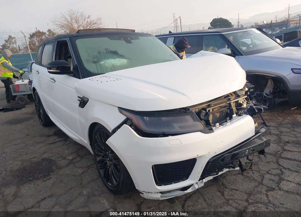 2022 LAND ROVER RANGE ROVER SPORT VIN: SALWV2SE4NA219957