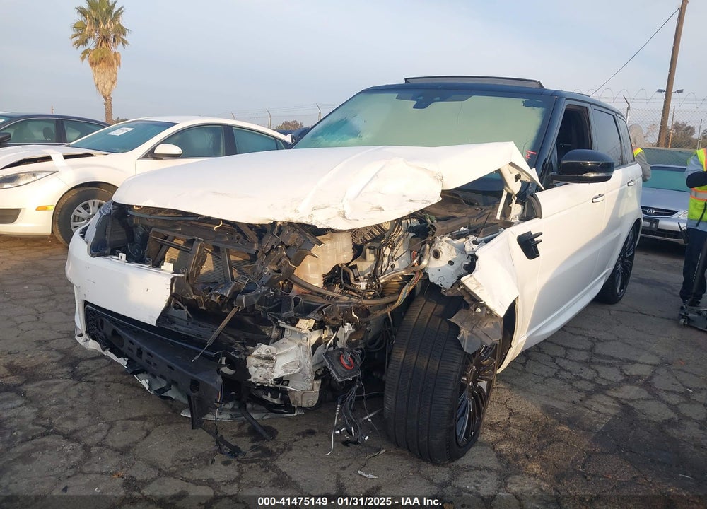 2022 LAND ROVER RANGE ROVER SPORT VIN: SALWV2SE4NA219957