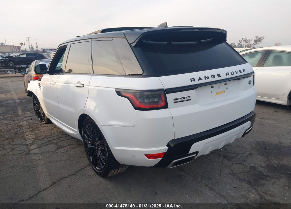 2022 LAND ROVER RANGE ROVER SPORT VIN: SALWV2SE4NA219957