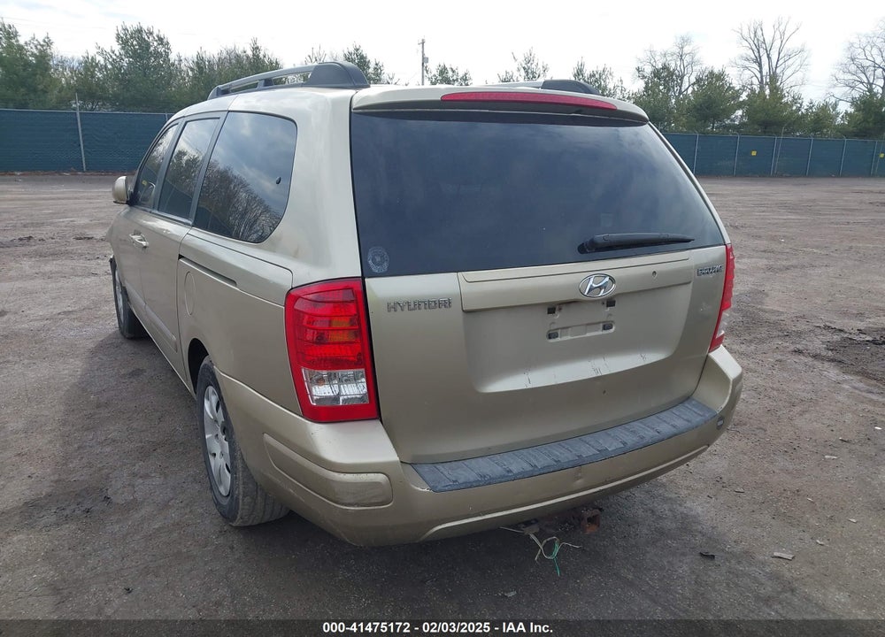 2007 HYUNDAI ENTOURAGE GLS/LIMITED/SE VIN: KNDMC233X76036201