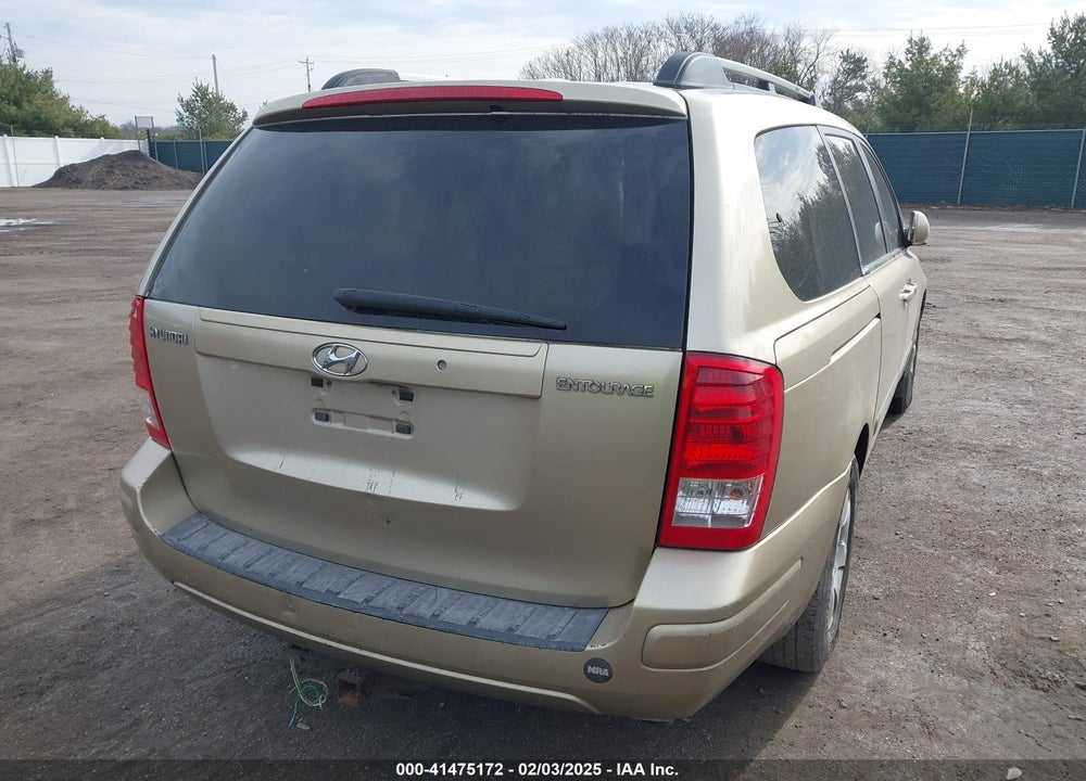 2007 HYUNDAI ENTOURAGE GLS/LIMITED/SE VIN: KNDMC233X76036201