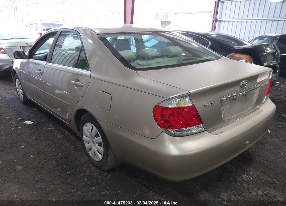 2006 TOYOTA CAMRY LE VIN: 4T1BE30K06U739962