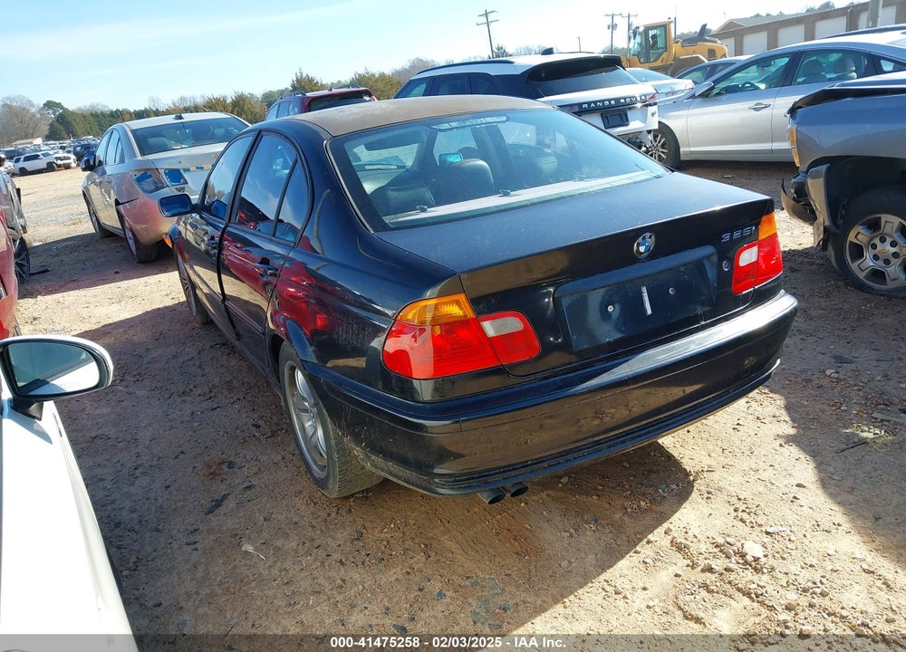 2001 BMW 325I VIN: WBAAV33421FU97134