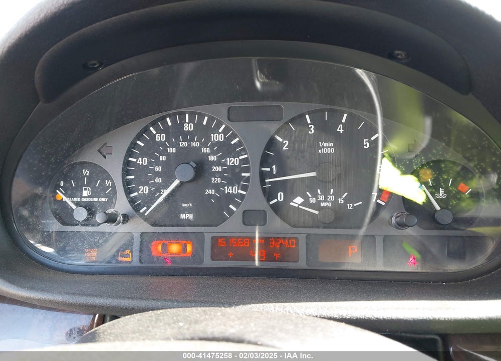 2001 BMW 325I VIN: WBAAV33421FU97134