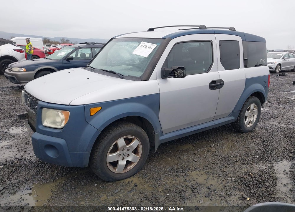 2005 HONDA ELEMENT EX VIN: 5J6YH28675L033996