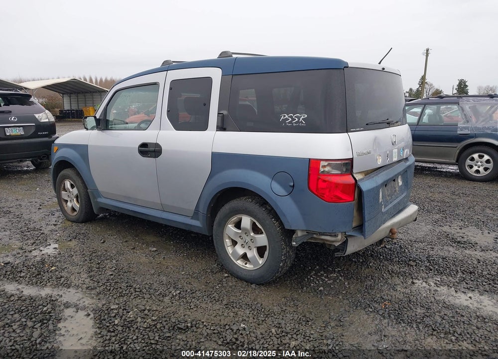 2005 HONDA ELEMENT EX VIN: 5J6YH28675L033996