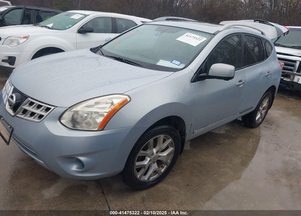 2012 NISSAN ROGUE SV W/SL PKG VIN: JN8AS5MTXCW256801
