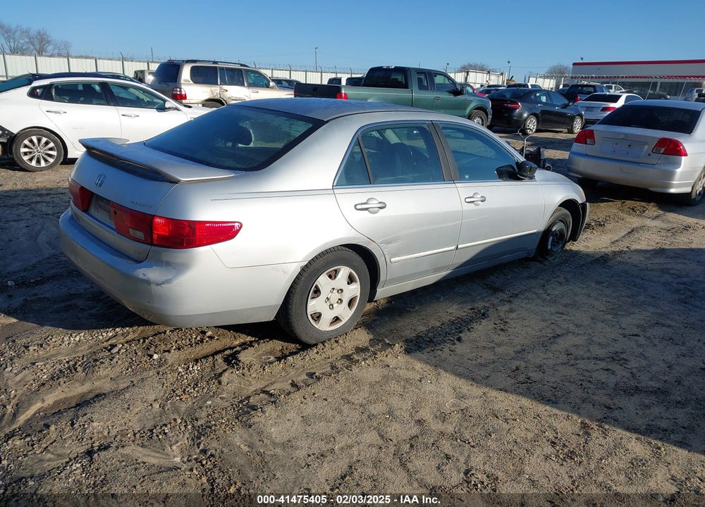 2005 HONDA ACCORD 2.4 LX VIN: 3HGCM56455G703400