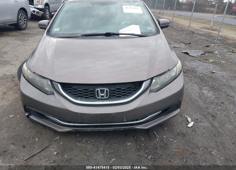 2014 HONDA CIVIC VIN: 19XFB2F55EE074144