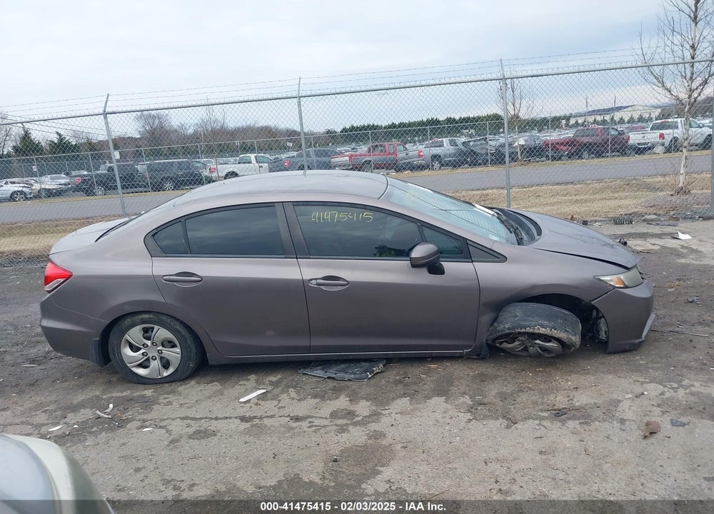 2014 HONDA CIVIC VIN: 19XFB2F55EE074144