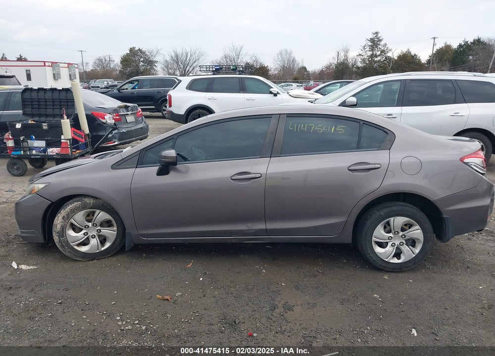 2014 HONDA CIVIC VIN: 19XFB2F55EE074144