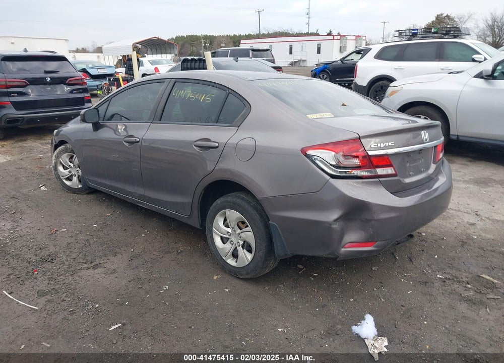 2014 HONDA CIVIC VIN: 19XFB2F55EE074144