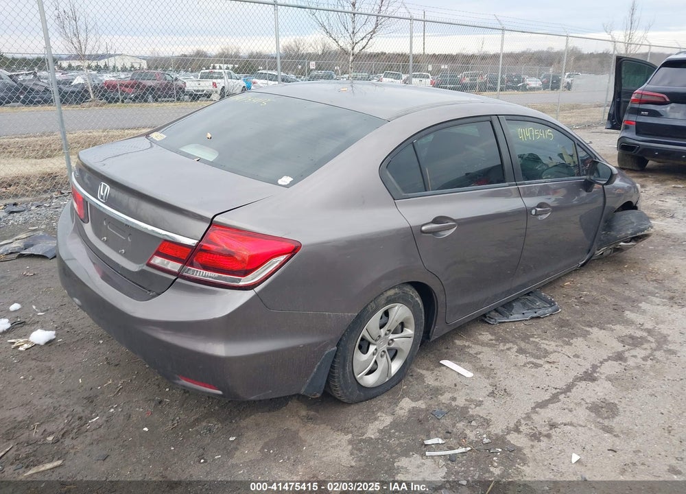 2014 HONDA CIVIC VIN: 19XFB2F55EE074144