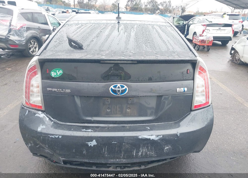2013 TOYOTA PRIUS VIN: JTDKN3DU9D5588689