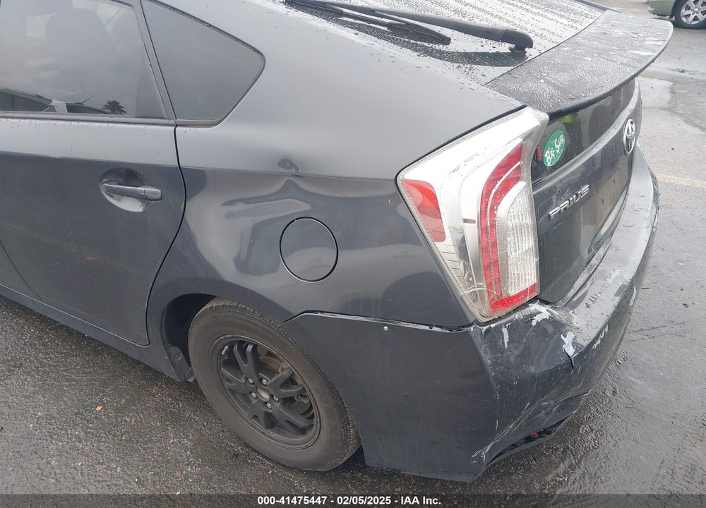 2013 TOYOTA PRIUS VIN: JTDKN3DU9D5588689