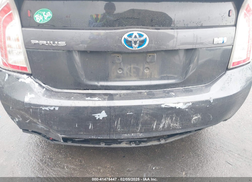 2013 TOYOTA PRIUS VIN: JTDKN3DU9D5588689