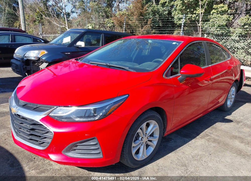 2019 CHEVROLET CRUZE VIN: 1G1BE5SM8K7134247