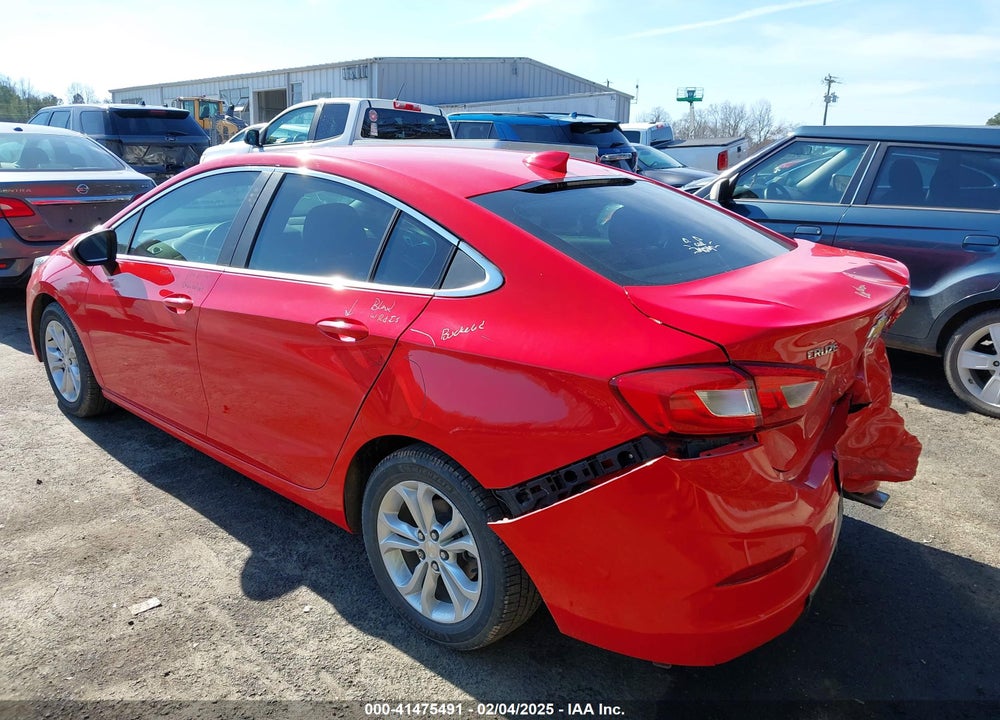 2019 CHEVROLET CRUZE VIN: 1G1BE5SM8K7134247