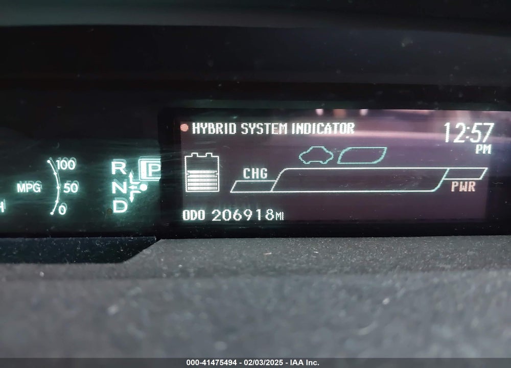 2012 TOYOTA PRIUS VIN: JTDKN3DU2C5443573