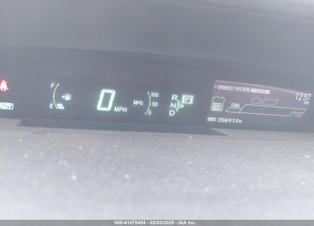 2012 TOYOTA PRIUS VIN: JTDKN3DU2C5443573