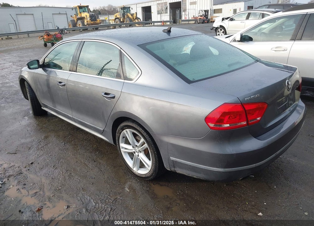 2014 VOLKSWAGEN PASSAT 1.8T SEL PREMIUM VIN: 1VWCT7A31EC054612