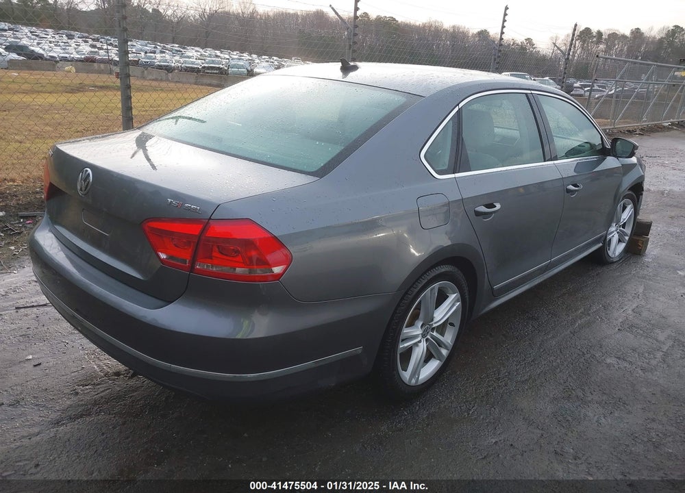 2014 VOLKSWAGEN PASSAT 1.8T SEL PREMIUM VIN: 1VWCT7A31EC054612