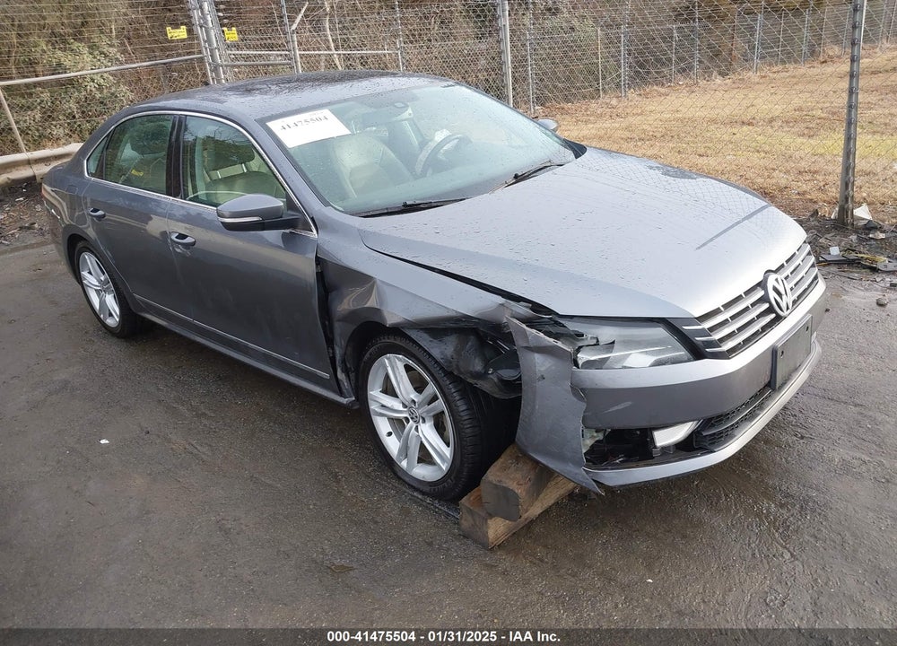 2014 VOLKSWAGEN PASSAT 1.8T SEL PREMIUM VIN: 1VWCT7A31EC054612